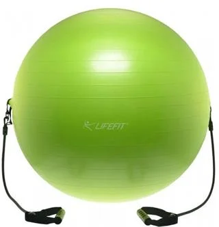 LifeFit LifeGymBall Expand 55 cm gymnastická lopta s expandérom