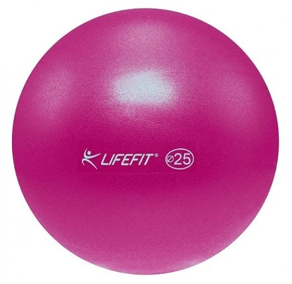 LifeFit Overball 25cm, bordó míč