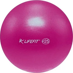 LifeFit Overball 25cm, bordó míč