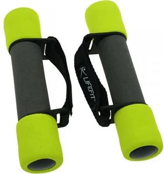LifeFit Plus 2 x 0,5 kg penové činky s opaskom