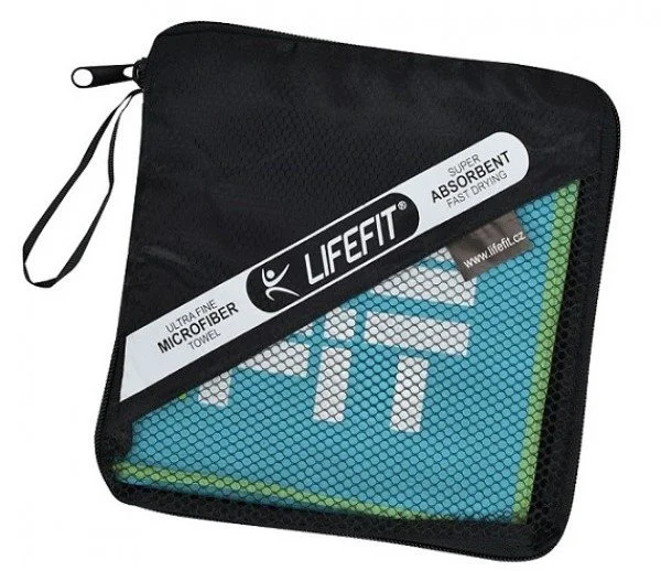 LIFEFIT rýchloschnúci uterák z mikrovlákna 70x140cm, svetlo modrý F-RUC-20-05