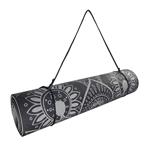 LIFEFIT YOGA MAT MANDALA DUO, 183x58x0,6cm, čierna