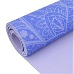 LIFEFIT YOGA MAT MANDALA DUO, 183x58x0,6cm, modrá