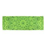 LIFEFIT YOGA MAT MANDALA DUO, 183x58x0,6cm, zelená