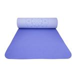 LIFEFIT YOGA MAT RELAX DUO, 183x58x0,6cm, modrá