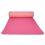 LIFEFIT YOGA MAT RELAX DUO, 183x58x0,6cm, ružová