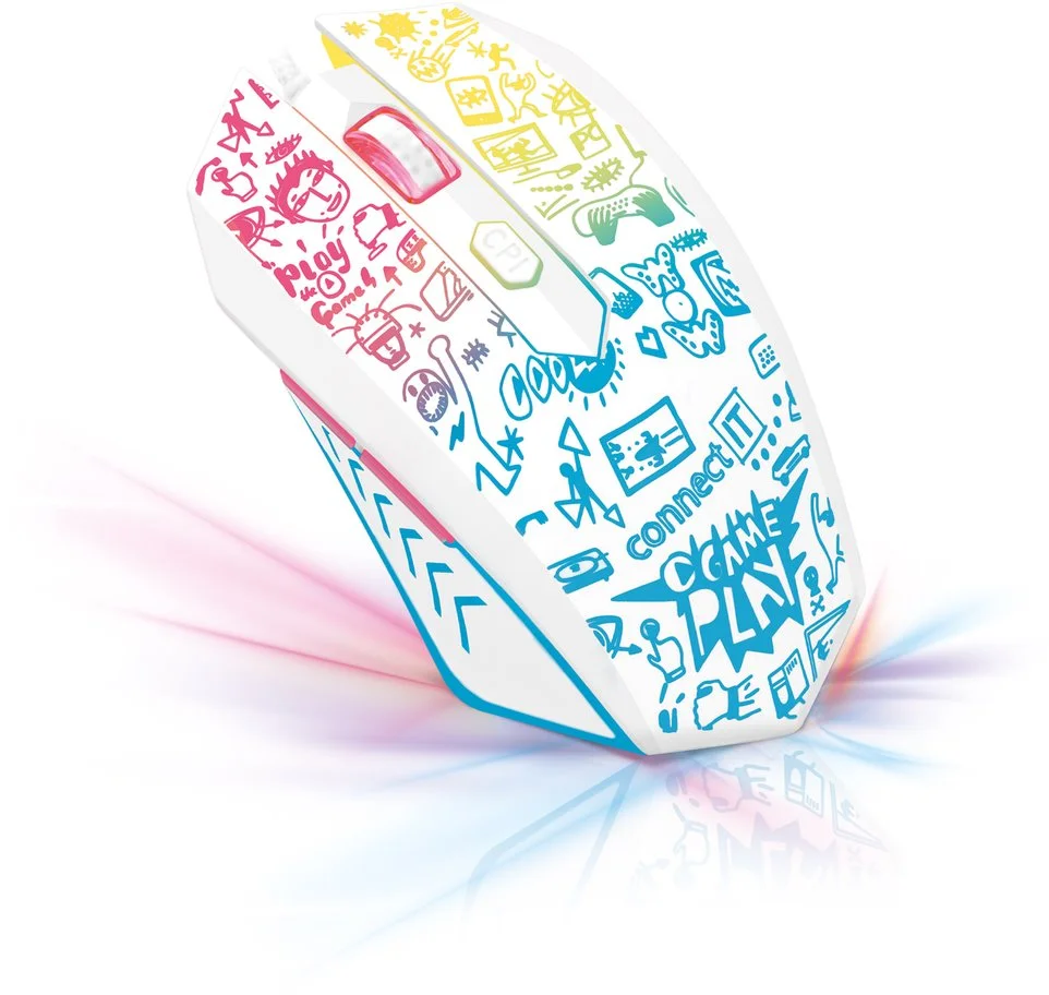 Limitovaná edícia Connect IT DOODLE WHITE
