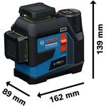 Líniový laser BOSCH GLL 12V-100-33 CG