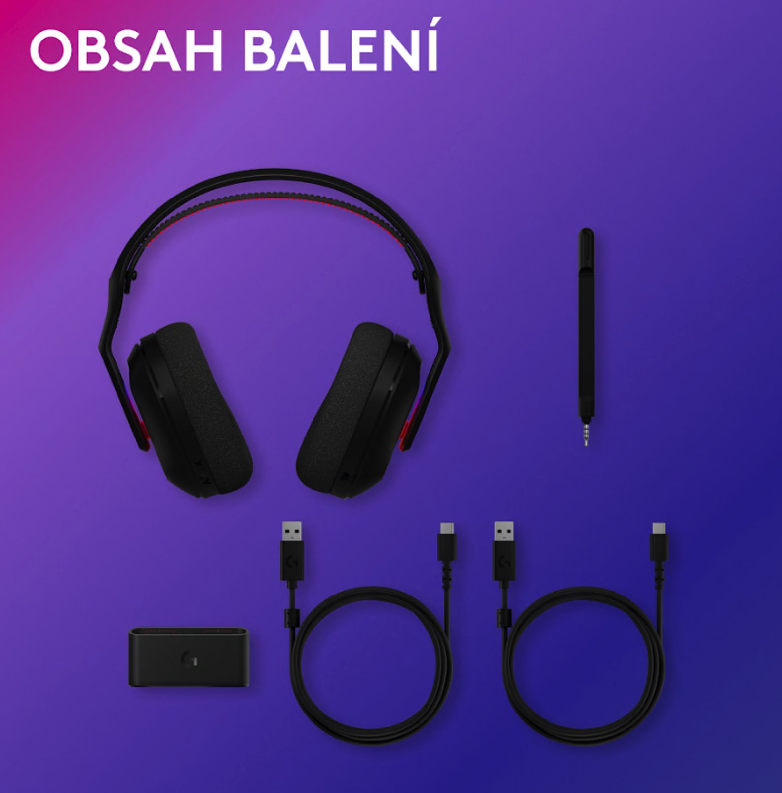 Logitech A20X, černá