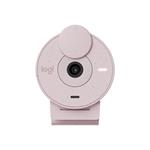 Logitech BRIO 300, Full HD webová kamera, ružová