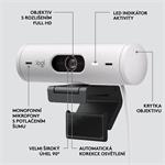 Logitech BRIO 500, Full HD webcam, off-white