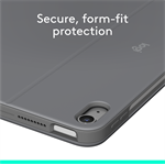Logitech Combo Touch iPad Air 11-inch (M2)-OXFORD-935OLD948-US,EMEA - Grey - US INT'L