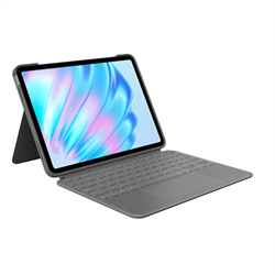 Logitech Combo Touch iPad Air 11-inch (M2)-OXFORD-935OLD948-US,EMEA - Grey - US INT'L