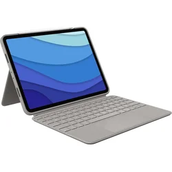 Logitech Combo Touch pre iPad Pro 11" (1., 2., 3. generácia), piesková - US INTL
