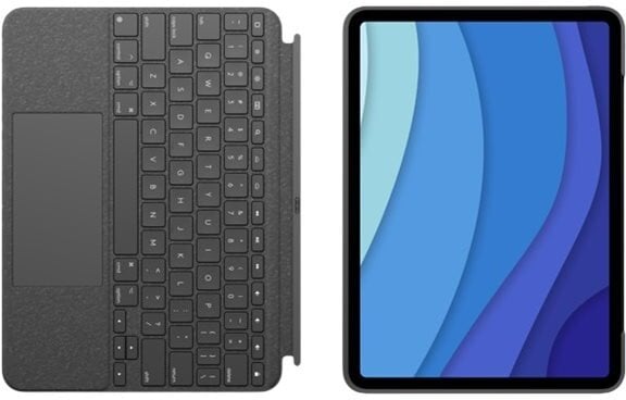 Logitech Combo Touch pre iPad Pro 11" (1., 2., 3. generácia), sivá - SK