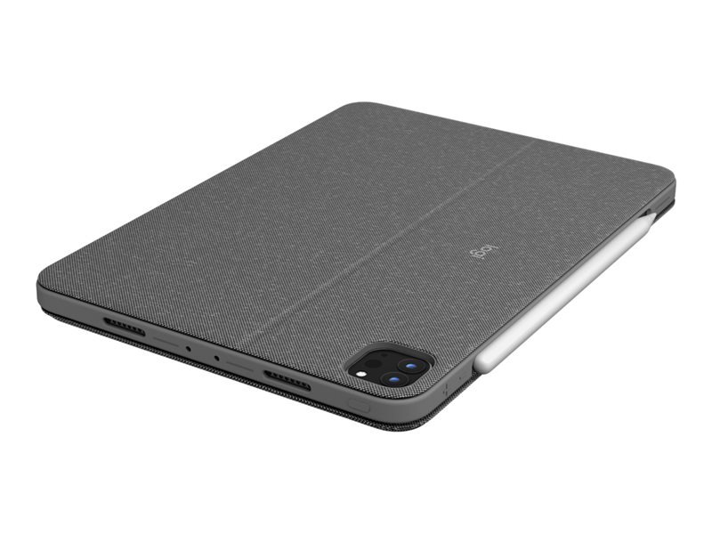 Logitech Combo Touch pre iPad Pro 12,9" (5. generácia), sivá - SK