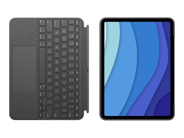 Logitech Combo Touch pro iPad Pro 12,9" (5. gen), šedá - US INTL