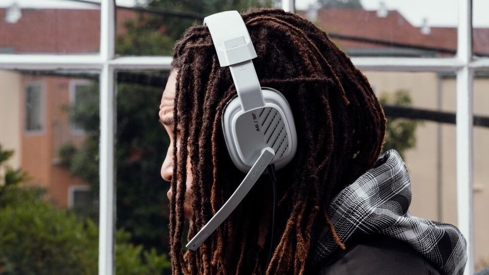 Logitech G Astro A10 drátová náhlavní sluchátka, šedá
