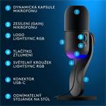 Logitech G Blue Yeti GX Dynamic RGB, black