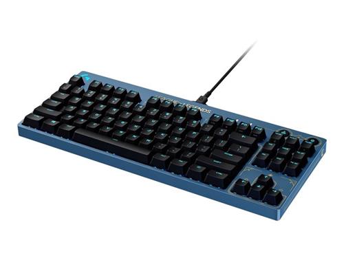 Logitech G Pro League of Legends edition, USA, dotykové ovládanie