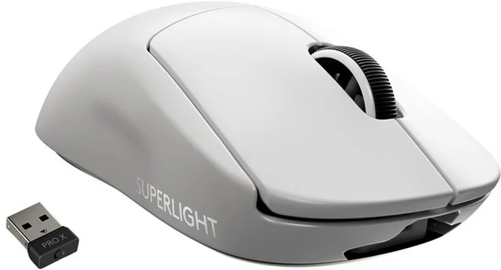 Logitech G Pro X Superlight, bílá