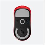 Logitech G Pro X Superlight, červená