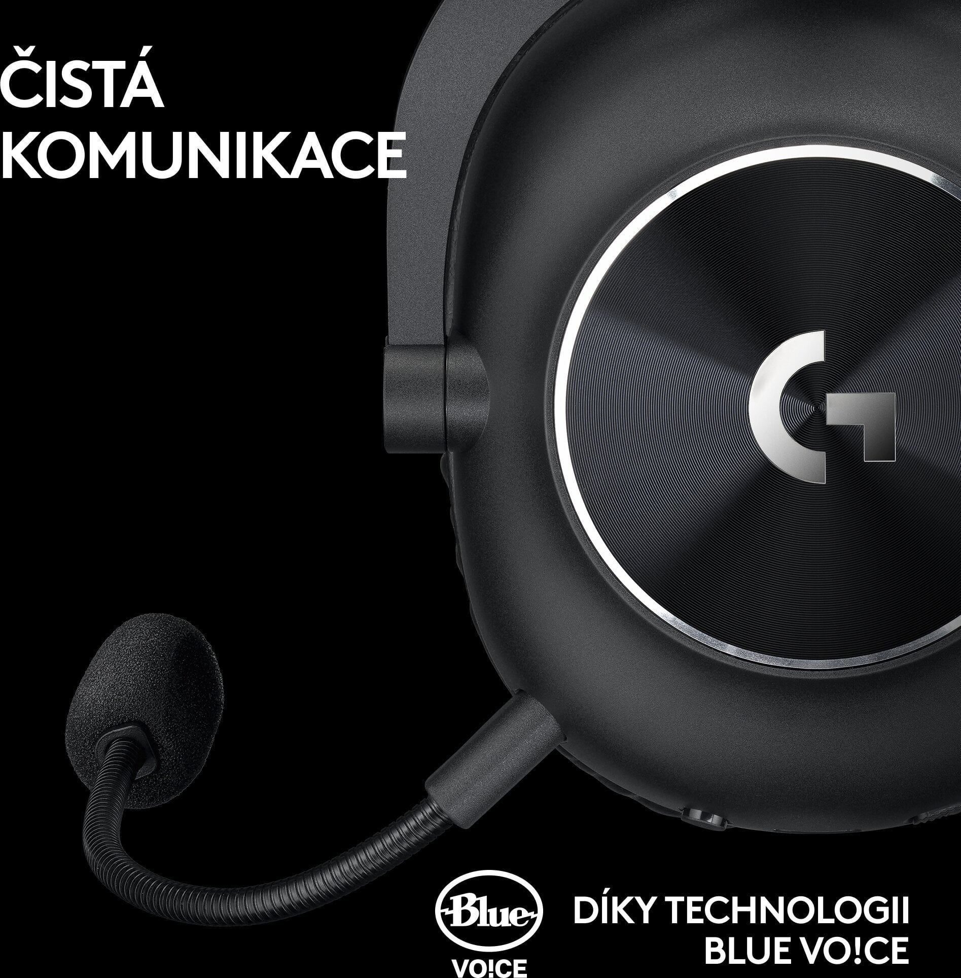 Logitech G Pro X Wireless 2, LIGHTSPEED, Bluetooth, čierna