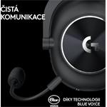 Logitech G Pro X Wireless 2, LIGHTSPEED, Bluetooth, čierna