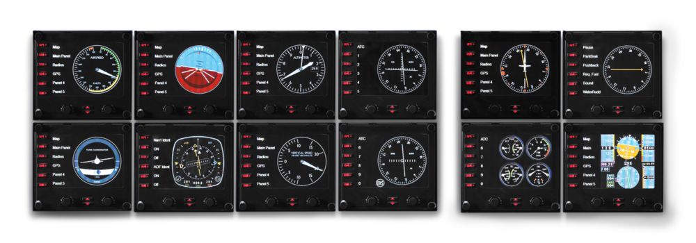 Logitech G Saitek Pro Flight Instrument Panel