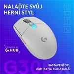 Logitech G305 X SUPERLIGHT, bílá