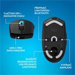 Logitech G305 X SUPERLIGHT, černá