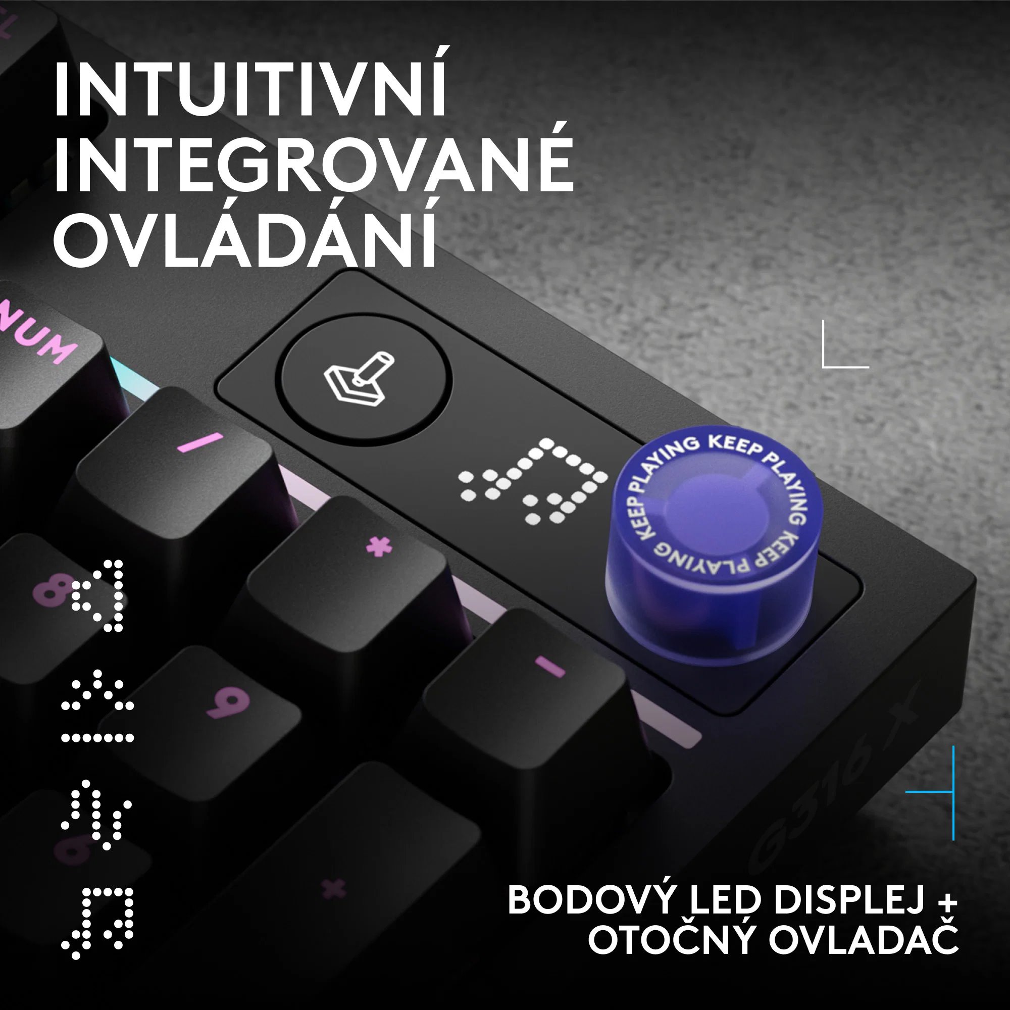 Logitech G316 X 98 CZ, čierna