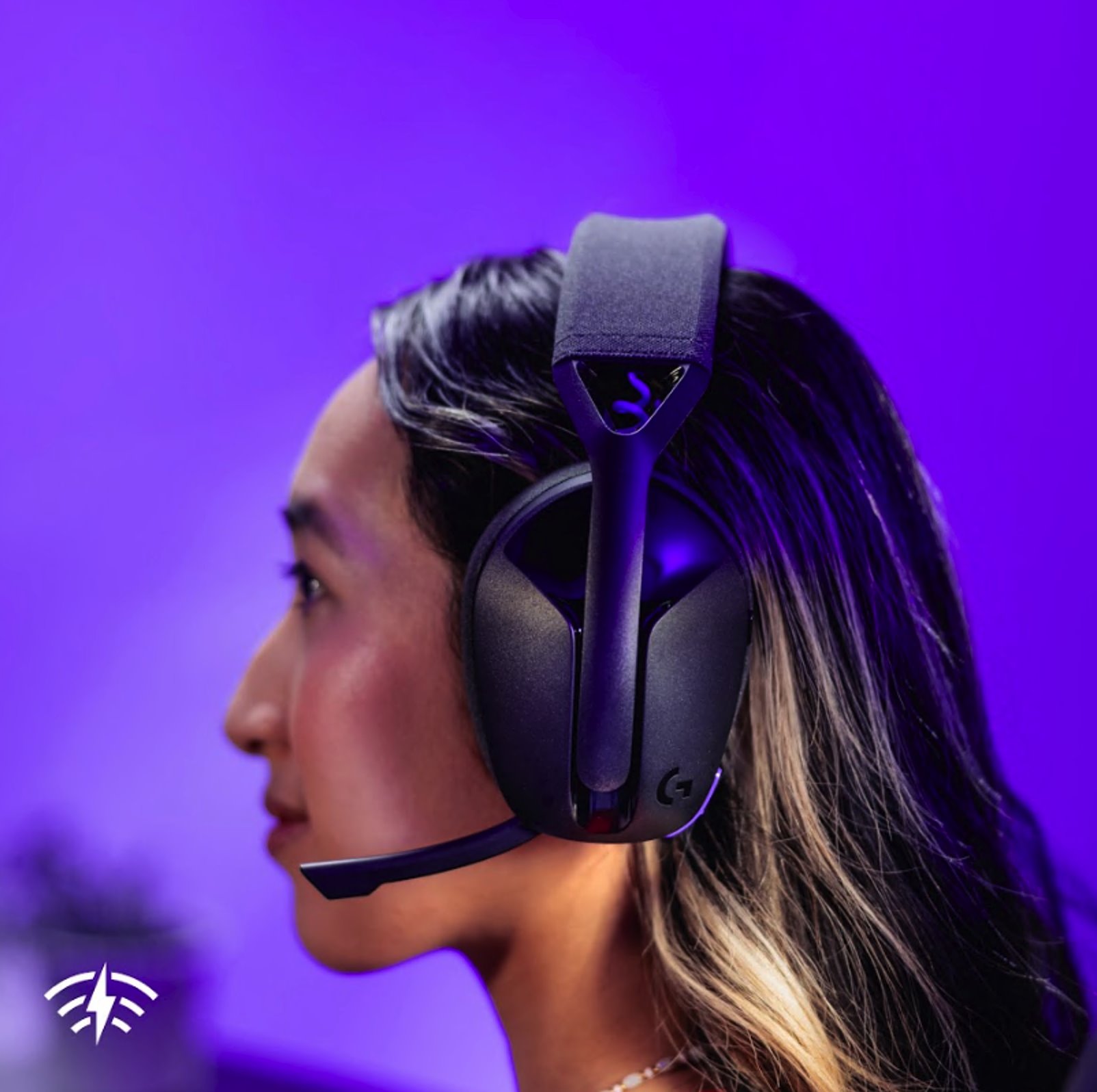 Logitech G321 LIGHTSPEED, černá