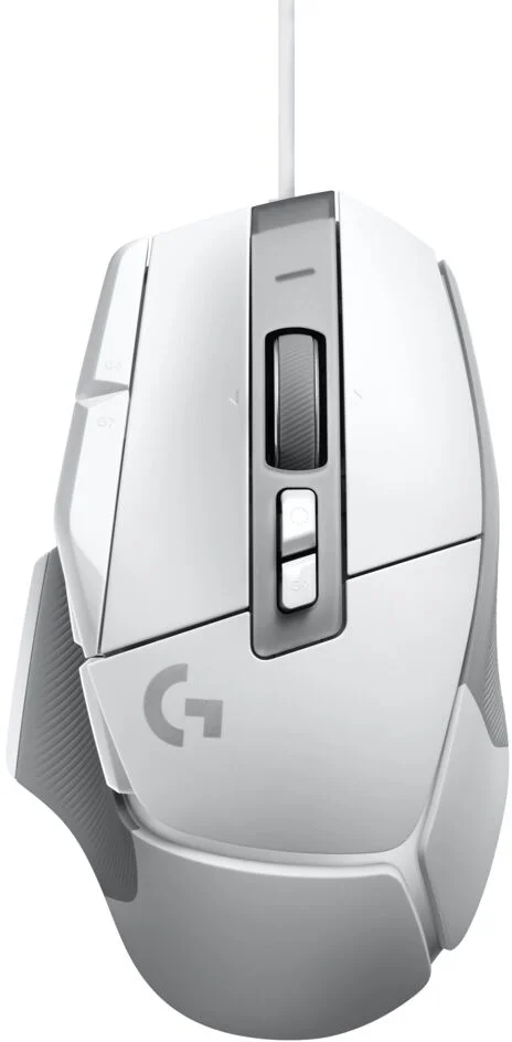 Logitech G502 X Gaming Mouse, bílá