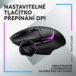 Logitech G502 X PLUS Wireless RGB Gaming Mouse, černá