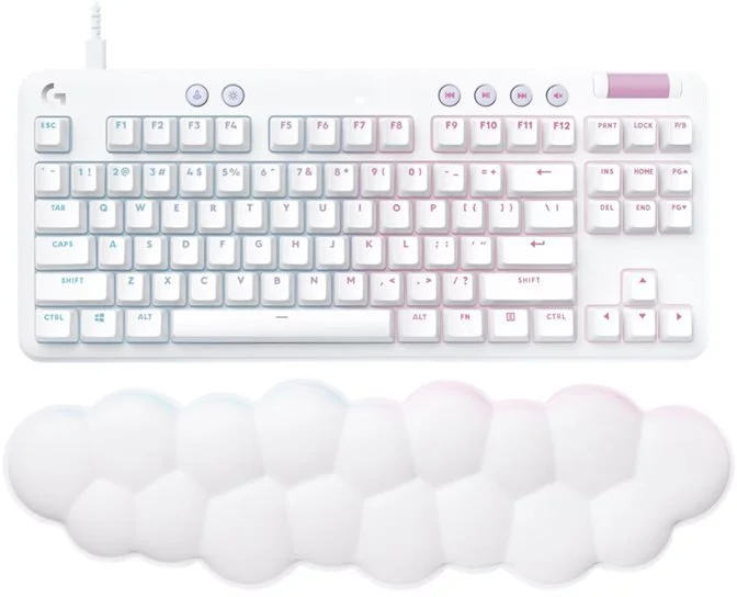 Logitech G713 CZ, dotykové spínače