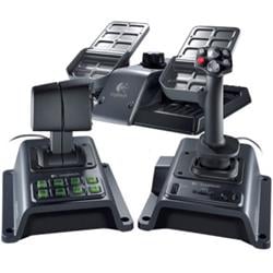 Logitech joystick Flight System G940, letecký simulátor