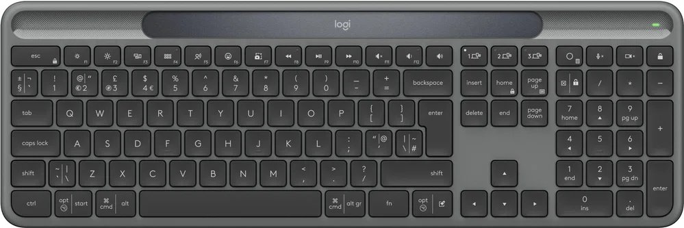 Logitech K980 Signature Slim Solar, Graphite - CZ/SK