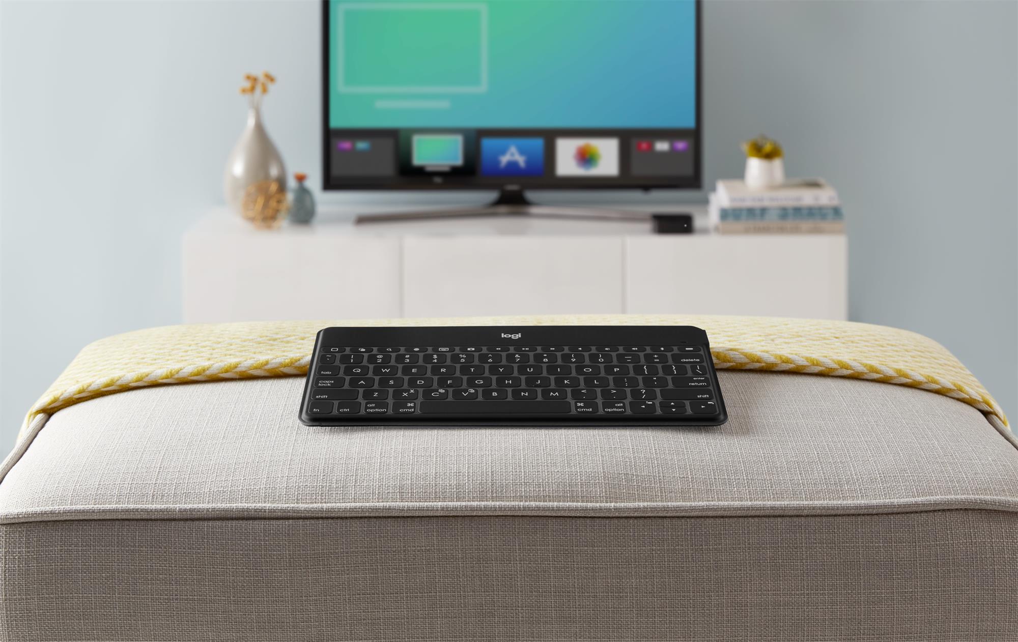Logitech Keys-to-Go, prenosná BT klávesnica, USA, čierna