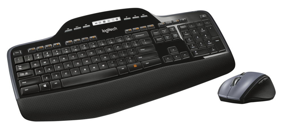 Logitech klávesnica Wireless Desktop MK710, US bezdrôtová s myšou 920-002440