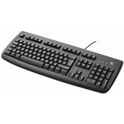 Logitech klávesnice Deluxe 250 Keyboard black,CZ, PS2