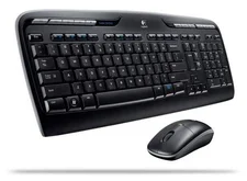 LOGITECH klávesnice Wireless Desktop MK300, bezdrátová s myší CZ