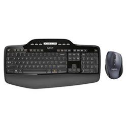 Logitech klávesnice Wireless Desktop MK710, US bezdrátová s myší 920-002440 Zdarma Avast, Internet Security pro jedno PC na 12 měsíců! - Klávesnice