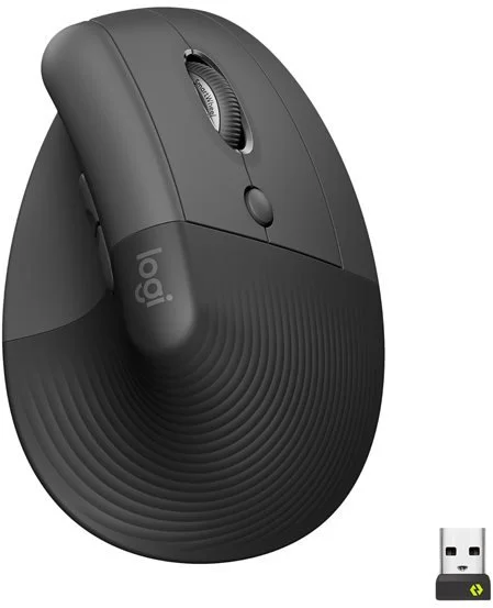 Logitech Lift Vertical Ergonomic Mouse Graphite