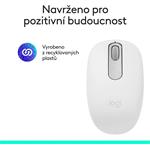 Logitech M196 - Bluetooth myš, bílá