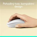 Logitech M196 - myš Bluetooth, biela