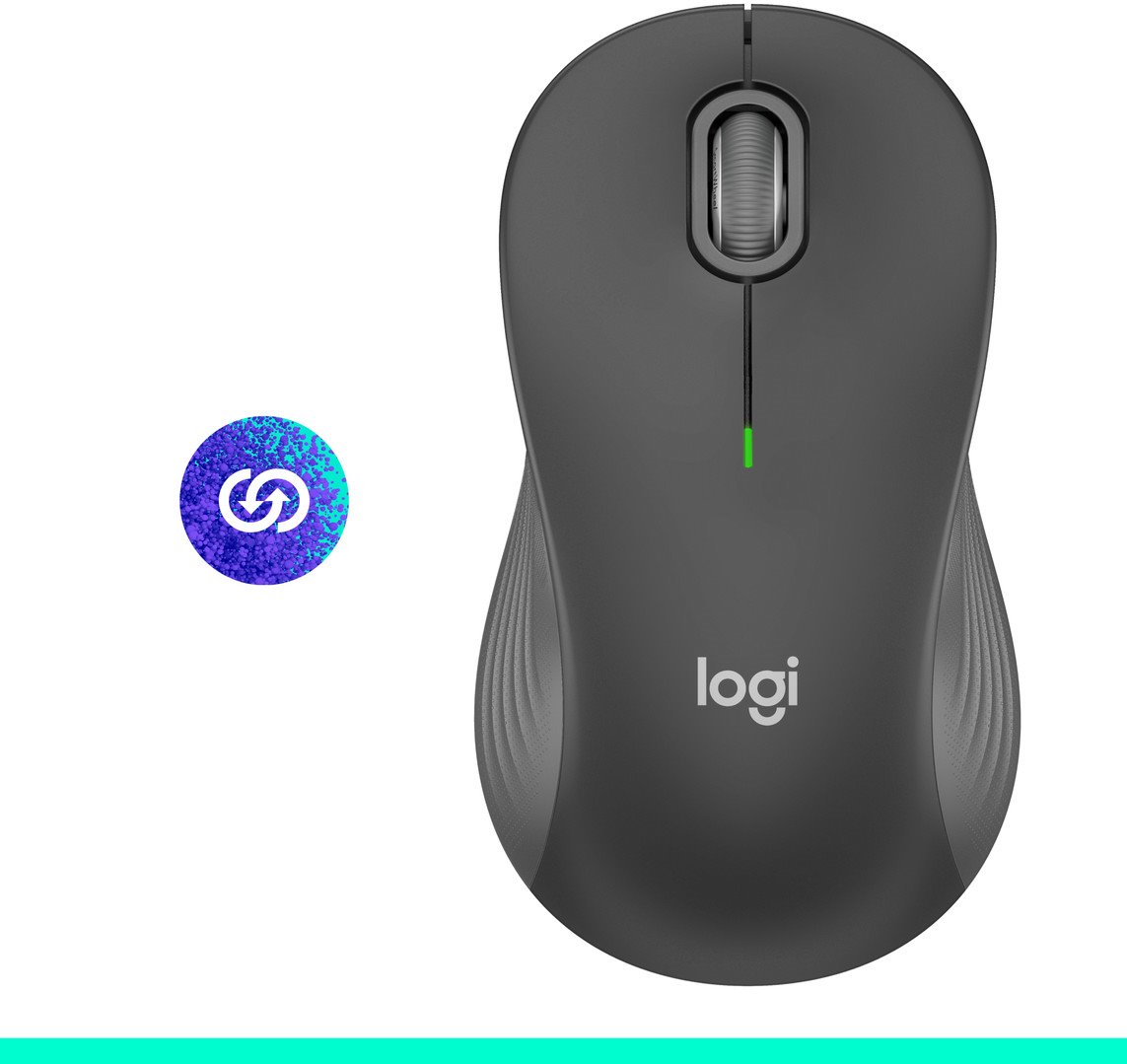 Logitech M550 L optická myš, bílá