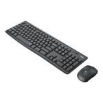 Logitech MK295 CZ, grafitová