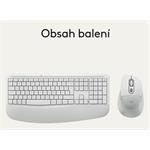 Logitech MK880 US INTL, bezdrôtová klávesnica a myš, biela
