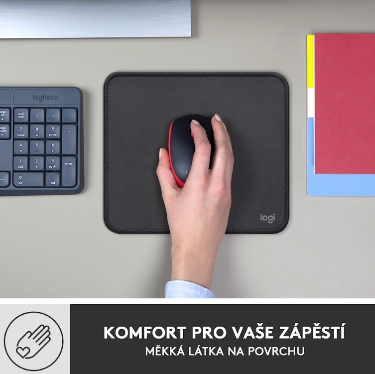 Logitech Mouse Pad Štúdio Series - GRAPHITE 956-000049